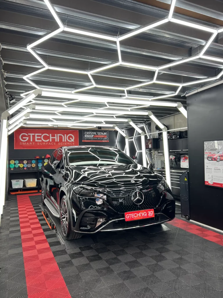 Mercedes new car paint protection in Brisbane