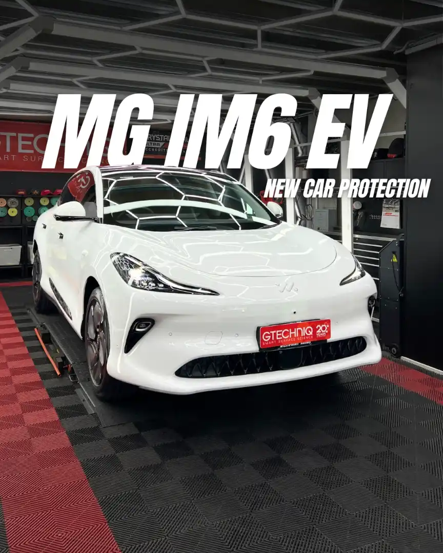 MG IM6 New car ev protection. Ceramic coating and ppf wraps