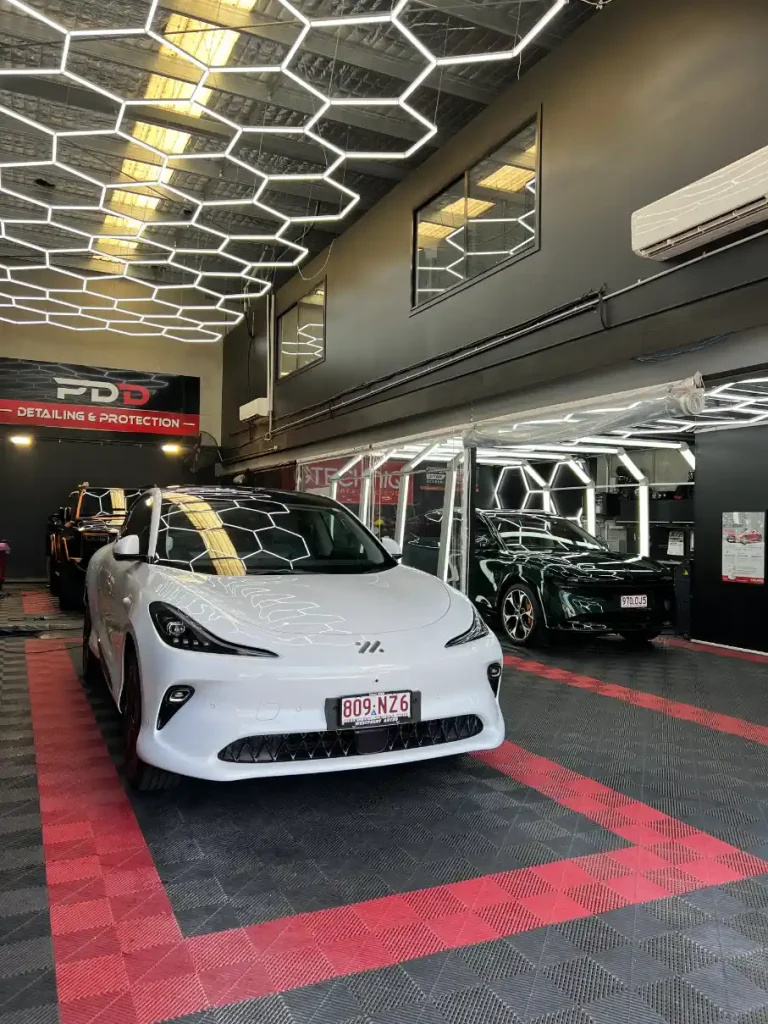 MG New car full ceramic coating and PPF in Brisbane MG paint protection. ceramic coating and PPF wraps in Brisbane. MG trusted cerami coating