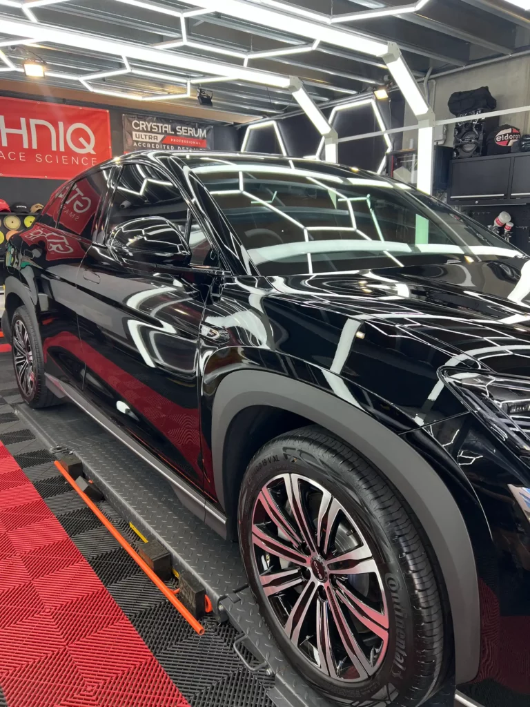 New ev car ceramic coating in Brisbane