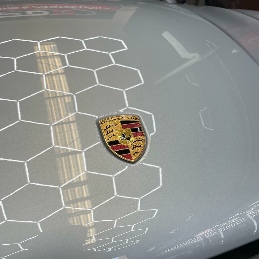 Porsche new car ceramic coating In Brisbane